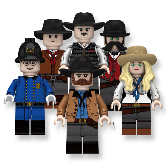 Western Cowboy RDR2 Building Blocks