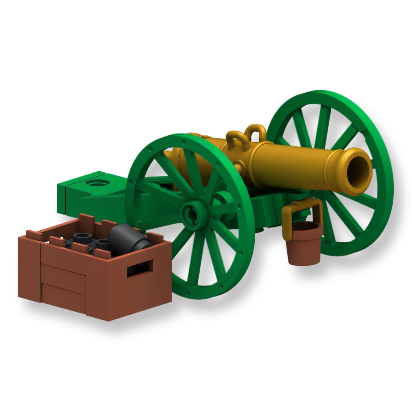 Military Unicorn Cannon Howitzer Building Block