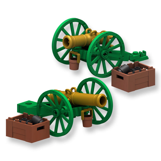 Military Unicorn Cannon Howitzer Building Block